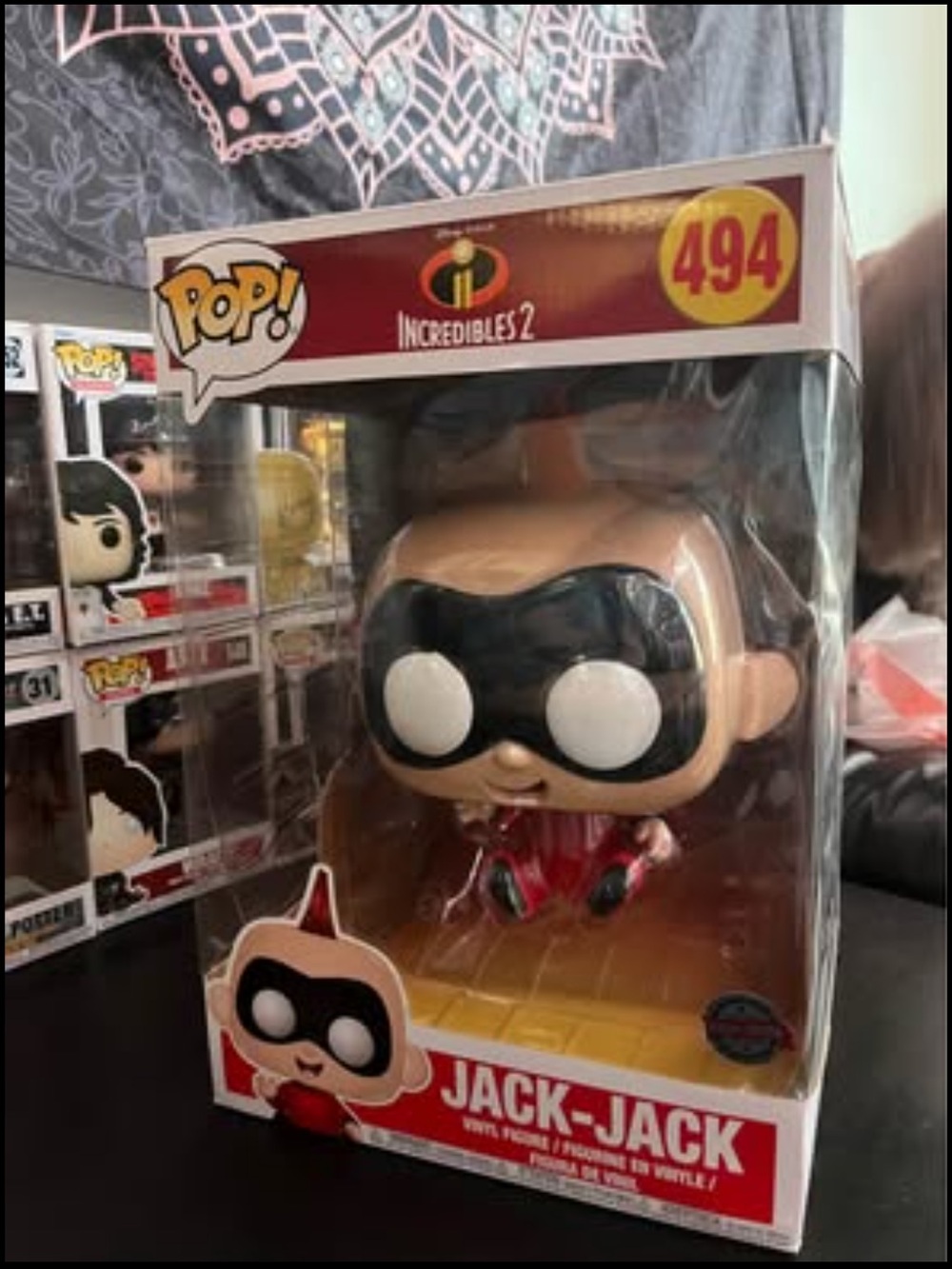 Funko Pop! Incredibles 2 Jack-Jack Vinyl Figure - Red, Black & White
